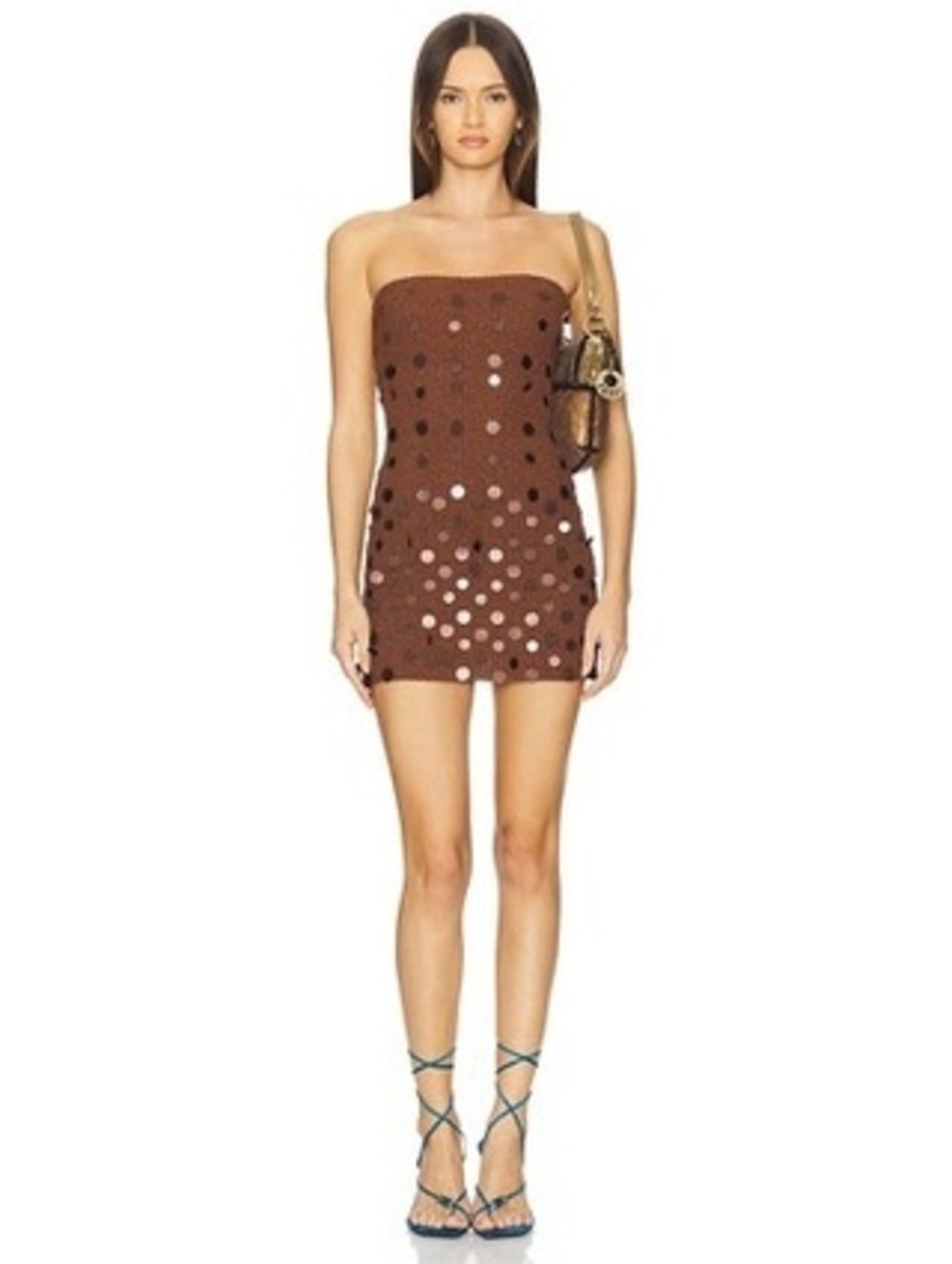 More to Come Aliso Mini Dress in Brown